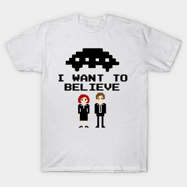 I WANT TO BELIEVE T-Shirt by MadHorse